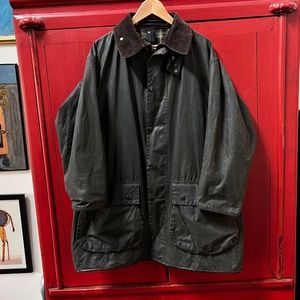 BARBOUR BORDER WAX JACKET